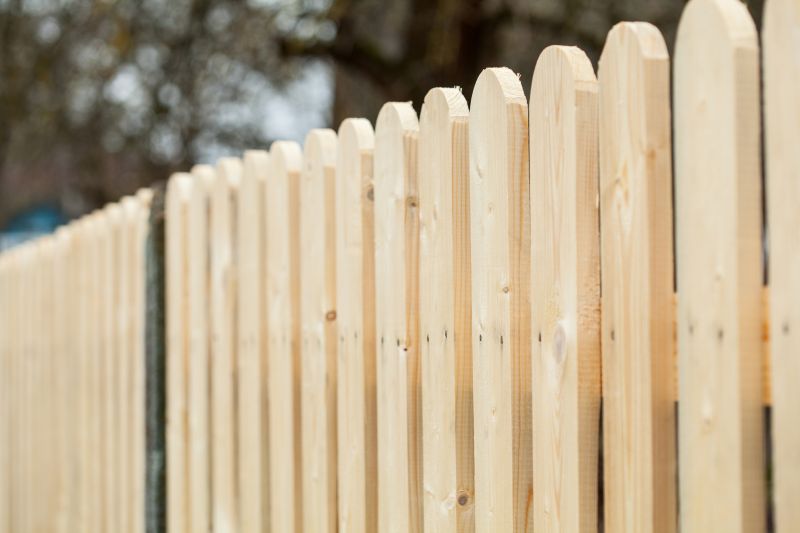 Privacy Picket Fence